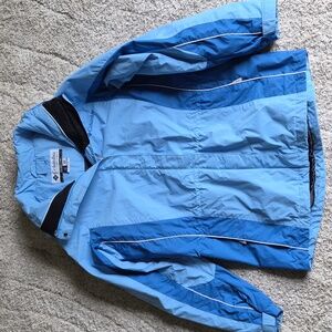 Columbia 3 In 1 Interchange Jacket Complete Women's Size M Blue